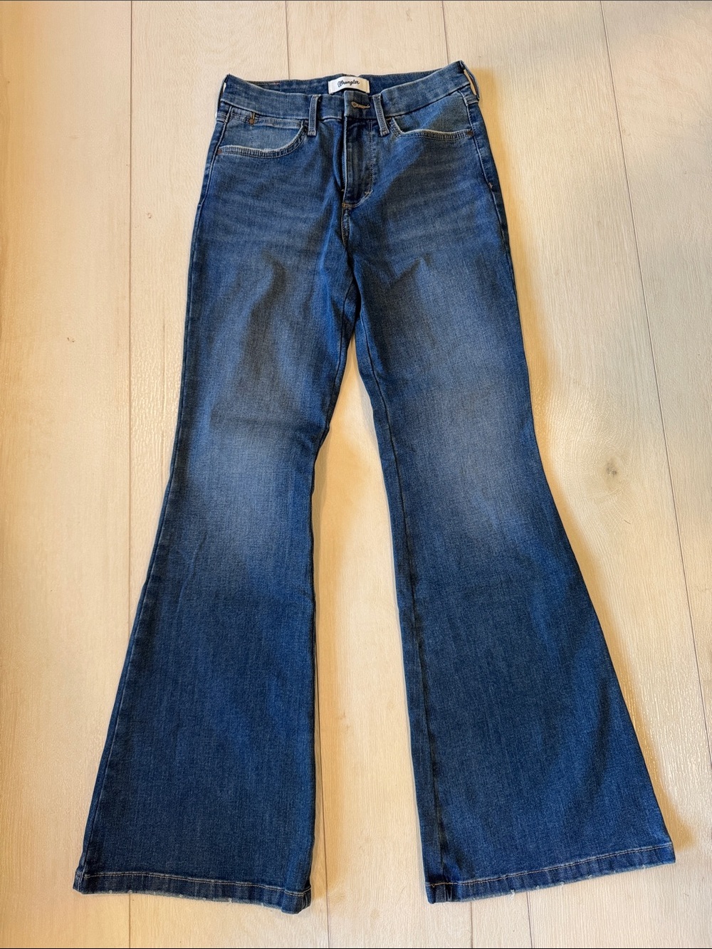 Wrangler Blue Flare Jeans NWT